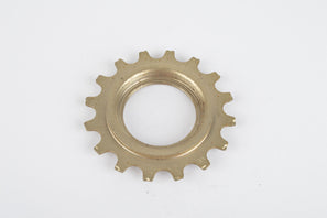 NOS Sachs Maillard #IY steel Freewheel Cog, double threaded on inside, with 16 teeth from the 1980s - 90s