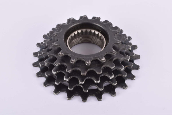 Maillard 5 speed Freewheel with 14-24 teeth and english thread from the 1970s - 80s