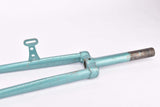 28" Green Steel Fork with Eyelets for Fender and Braze-on for Dynamo