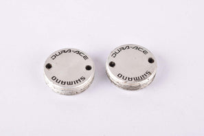 Shimano Dura-Ace #FC-7400 (#FC-7402) crank set dust caps from the 1990s