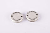 Shimano Dura-Ace #FC-7400 (#FC-7402) crank set dust caps from the 1990s