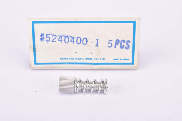 NOS/NIB Shimano First Generation Dura-Ace (Crane) Rear Derailleur adjusting Barrel #5240400-1 and Spring #5251400