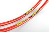 NEW Mavic Open Pro SUP red anodized Clincher Rims 700c/622mm with 36 holes from the 1990s NOS