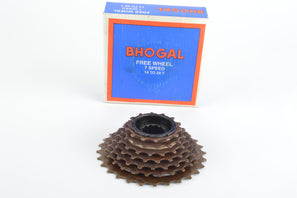 11 * Bhogal 7-speed Freewheel with 14-28 teeth from the 1980s NOS/NIB