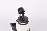 NOS white Scott Racing small "mini" water bottle and black water bottle cage