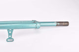 28" Green Steel Fork with Eyelets for Fender and Braze-on for Dynamo