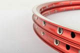 NEW Mavic Open Pro SUP red anodized Clincher Rims 700c/622mm with 36 holes from the 1990s NOS