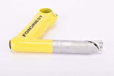 NOS Fondriest labled yellow Hsin Lung (HL Corp) stem in size 110-130mm with 26.0mm bar clamp size