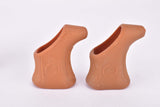 NOS/NIB Olimpic Natural (brown) brake lever hoods from the 1970s - 1980s