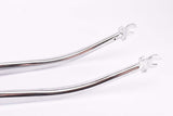 NOS 28" Chrome Lung Steel Fork with Eyelets for Fenders and Rack