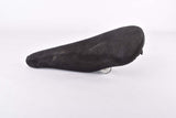 NOS Black Suede Leather Saddle from the 1970s / 1980s