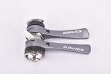 NOS Shimano Dura-Ace #SL-7401 braze-on 7-speed SIS gear lever shifter set from the 1980s