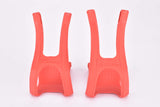 NOS/NIB Christophe MT. Mountainbike Toe Clip Set, Size Large in Red from the 1990s