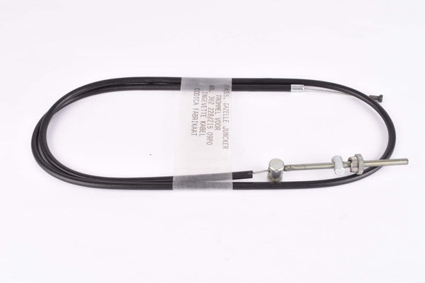 NOS front drum brake cable and housing, fits Gazelle Juncker