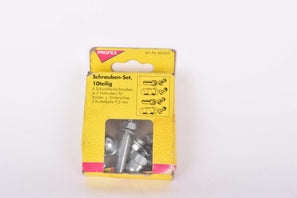 NOS/NIB Profex Spare Part Kit, 4 locknuts for front and rear solid axle hubs, 4 mudguard mounting bolts and nuts, 2 cottered crank pins