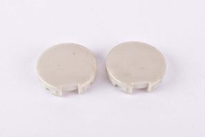 Shimano 105SC / RX100 plastic crank set dust caps from the 1990s