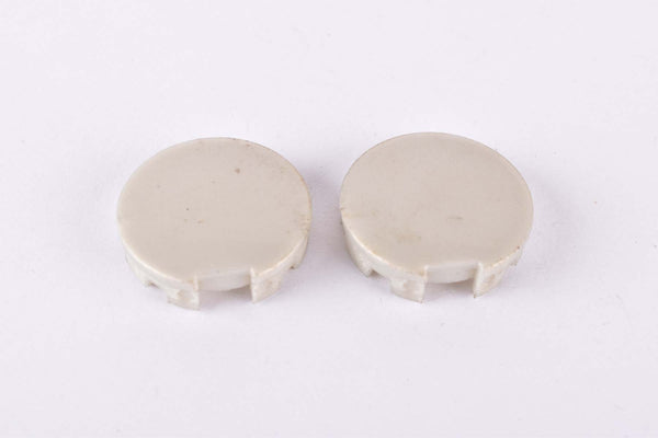 Shimano 105SC / RX100 plastic crank set dust caps from the 1990s