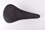 NOS Black Suede Leather Saddle from the 1970s / 1980s