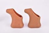 NOS/NIB Olimpic Natural (brown) brake lever hoods from the 1970s - 1980s