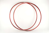 NEW Mavic Open Pro SUP red anodized Clincher Rims 700c/622mm with 36 holes from the 1990s NOS
