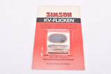 NOS Simson KV-Flicken (kaltvulkanisiert) set of 10 tire repair rubber patches in 34 x 24 mm
