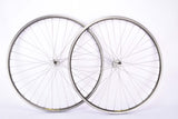 28" (700C / 622mm) Wheelset with Wolber TX Profile Hard Anodized Titane Chrome clincher Rims and Campagnolo Chorus hubs