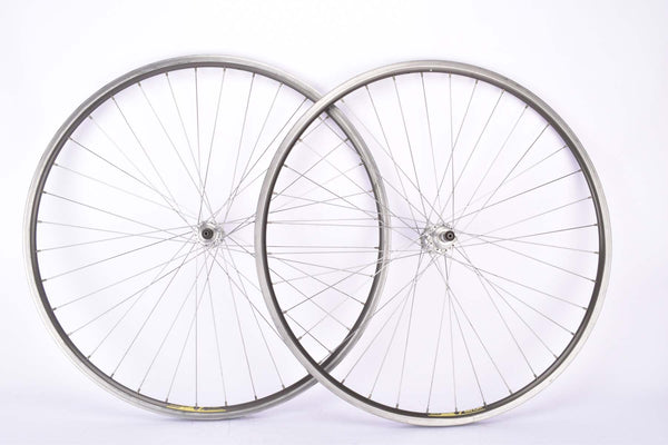 28" (700C / 622mm) Wheelset with Wolber TX Profile Hard Anodized Titane Chrome clincher Rims and Campagnolo Chorus hubs