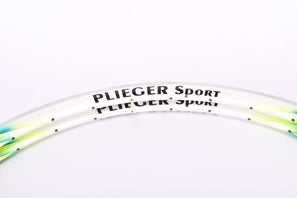 NOS Plieger Sport Bike Team / Shop painted (Rigida DP 18?!) Clincher Rim Set in 28"/622mm (700C) with 32 holes