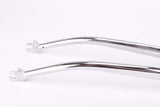 NOS 28" Chrome Lung Steel Fork with Eyelets for Fenders and Rack