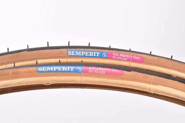 NOS Semperit H. Pr. Perfect (high pressure) clincher Tire set in 622-20/22mm (28" / 700C)