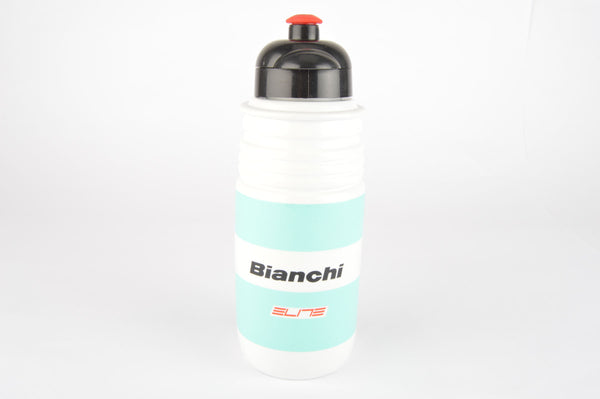 NOS Elite Bianchi water bottle in celeste/white from the 1990s