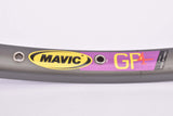 NOS Hard Anodized CD Mavic GP4 single tubular rim in 28" with 36 holes from the mid 1990s