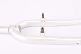 28" Pearl White Trekking Steel Fork with Eyelets for Fenders, Rack and Low Rider