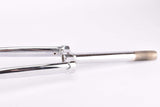NOS 28" Chrome Lung Steel Fork with Eyelets for Fenders and Rack