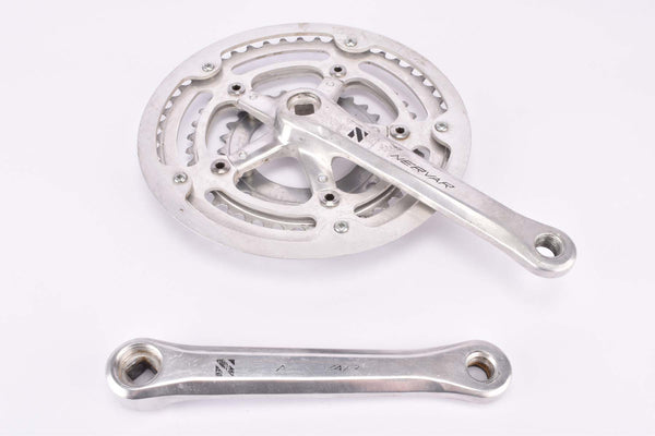 Nervar triple crankset with 48/38/28 teeth and chainguard in 170mm length from the 1980s