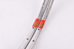 NOS Mavic Monthelery Route silver tubular Rims 700c/622mm with 36 holes from the 1980s