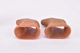 NOS/NIB Olimpic Natural (brown) brake lever hoods from the 1970s - 1980s