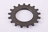 NOS Shimano 600 #1241715 Cog with 17 teeth threaded on inside (#BC40) in black from the 1970s