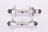 Campagnolo Record Strada #1034 Low Flange Hub set with 36 holes and english thread from the 1960s - 80s