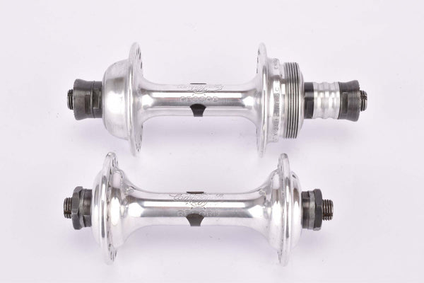 Campagnolo Record Strada #1034 Low Flange Hub set with 36 holes and english thread from the 1960s - 80s