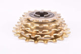 NOS Shimano first generation Dura-Ace #FA-100 5-speed golden Freewheel with 14-22 teeth and english thread from 1977