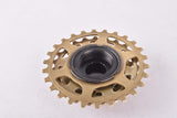 NOS Regina Extra Synchro 90-S Oro 6-speed golden Freewheel with 14-26 teeth and english thread from the 1980s - 1990s