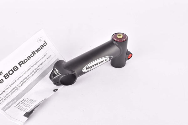 NOS Syntace Force 808 hightened 1" ahead stem in +/- 8° and size 110mm with 26mm bar clamp size (#6106160)