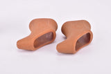 NOS/NIB Olimpic Natural (brown) brake lever hoods from the 1970s - 1980s