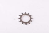 NOS Shimano Dura-Ace #CS-7400 Uniglide (UG) Cassette Top Sprocket for 6-speed, threaded on inside with 12 teeth from the 1980s