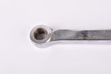 Gnutti non fluted left crank arm for splined bottom bracket in 170mm length from 1950s