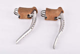 CLB Sulky Competition Brake Lever Set with brown hoods from the 1970s - 1980s