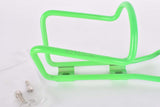 NOS neon green Wheeler water bottle cage from the 1990s