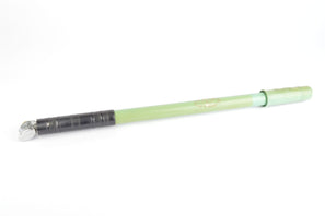 Silca Impero branded Bianchi Bike Pump in silver/black/celest in 480-500mm from the 1970s - 80s