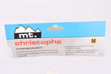 NOS/NIB Christophe MT. Mountainbike Toe Clip Set, Size Medium in White from the 1990s